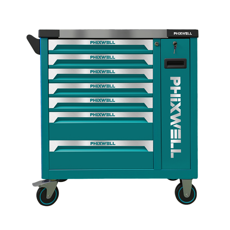719509 PHIXWELL 7 drawers tool storage cabinet with 309pcs tool set