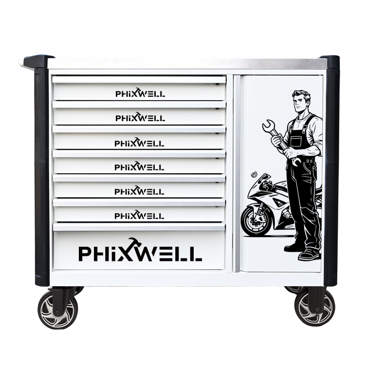 719516 PHIXWELL 7 drawer new model tool cabinet