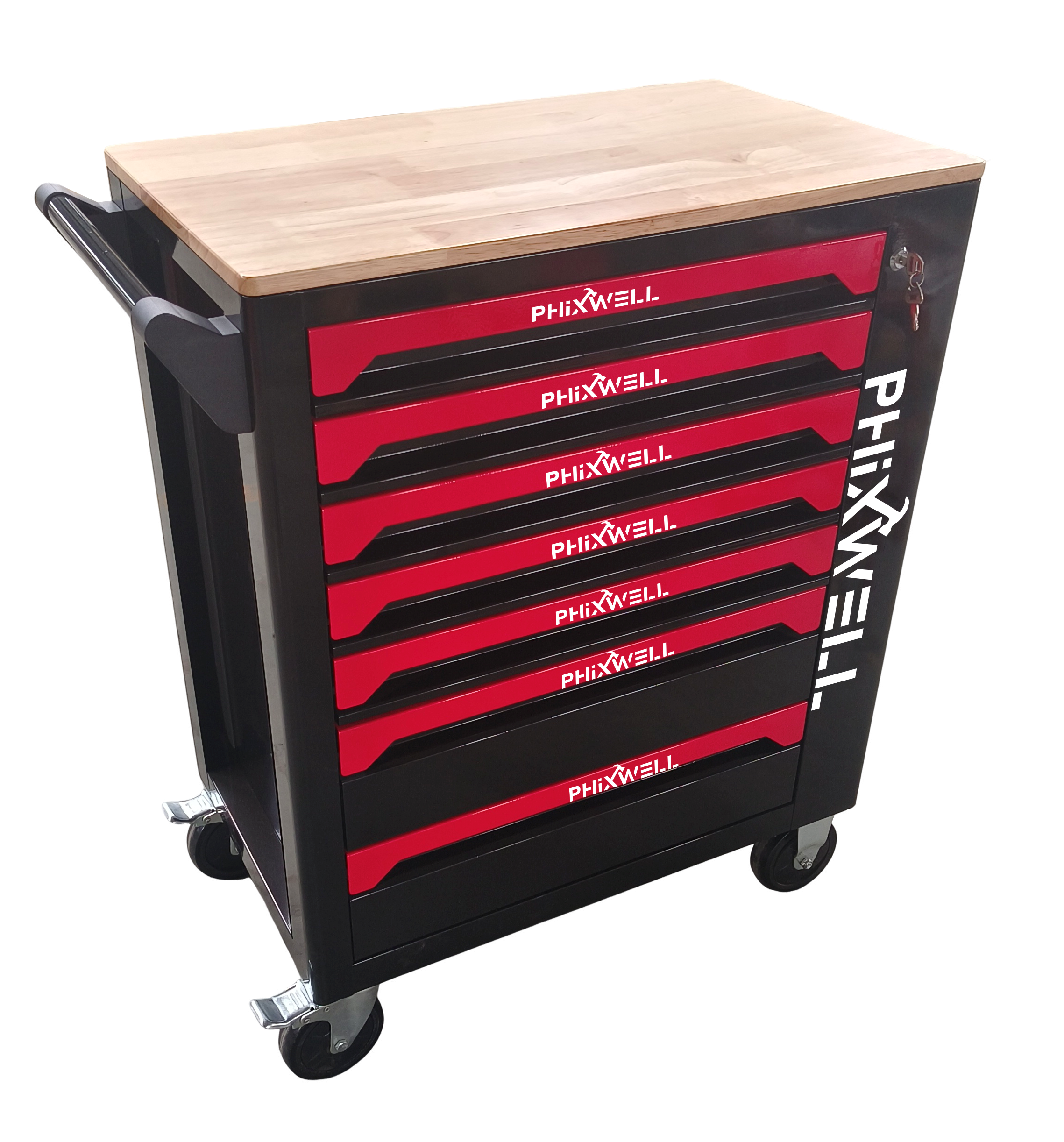 719507 PHIXWELL 7 drawers tool cabinet with countertop