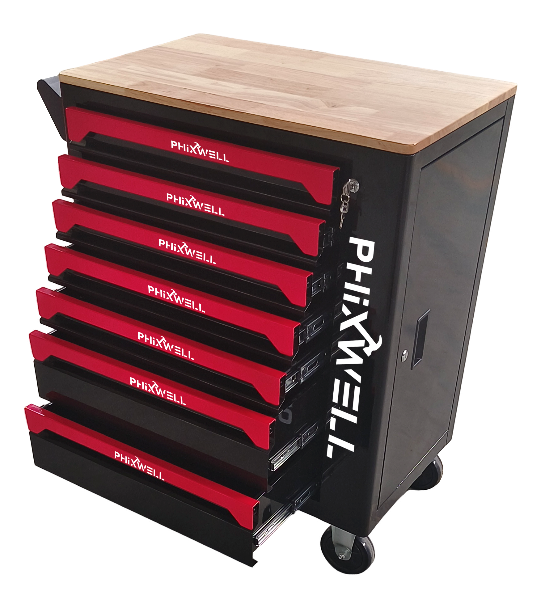 719507 PHIXWELL 7 drawers tool cabinet with countertop