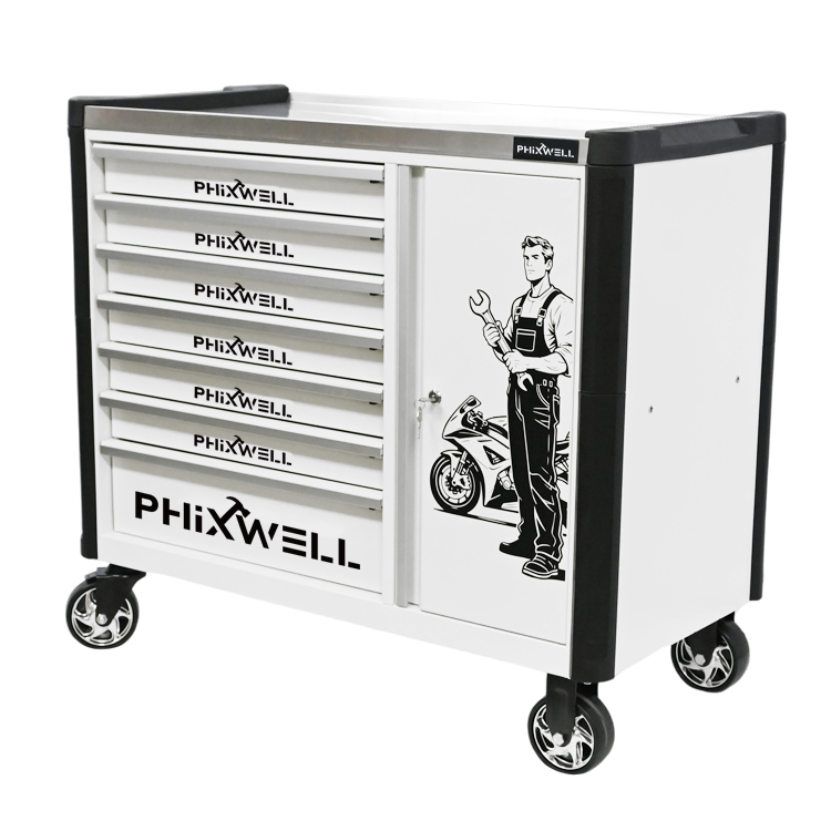 719516 PHIXWELL 7 drawer new model tool cabinet