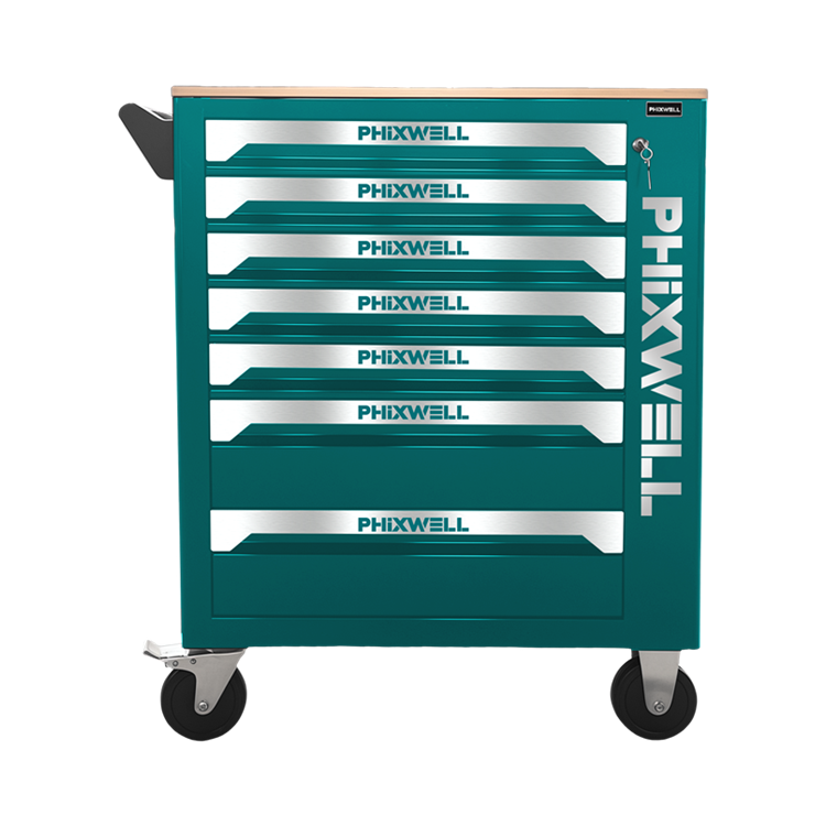 719507 PHIXWELL 7 drawers tool cabinet with countertop