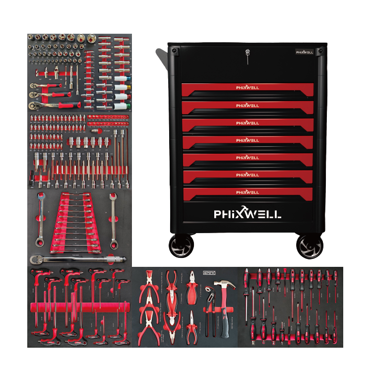719508 PHIXWELL 7 drawers tool storage cabinet
