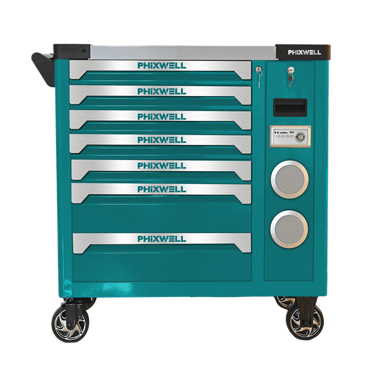 719512 PHIXWELL new model tool cabinet with speaker
