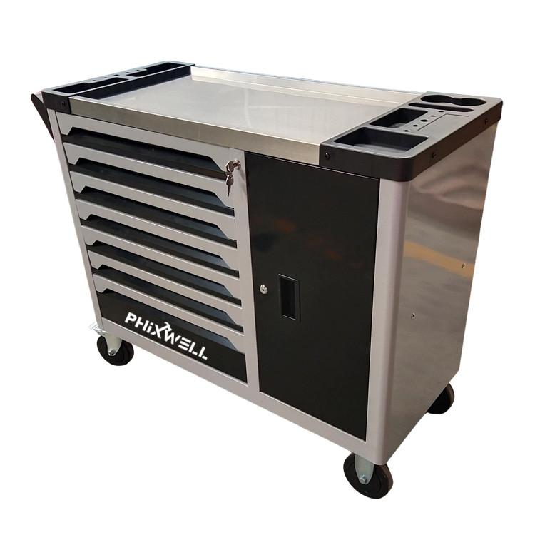 719514 PHIXWELL 7 drawers tool cabinet with side door