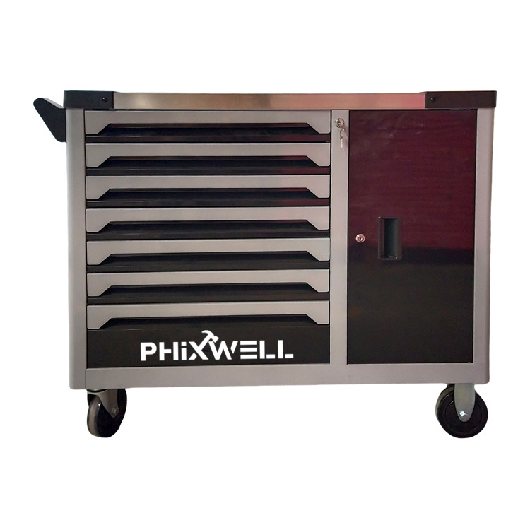 719514 PHIXWELL 7 drawers tool cabinet with side door