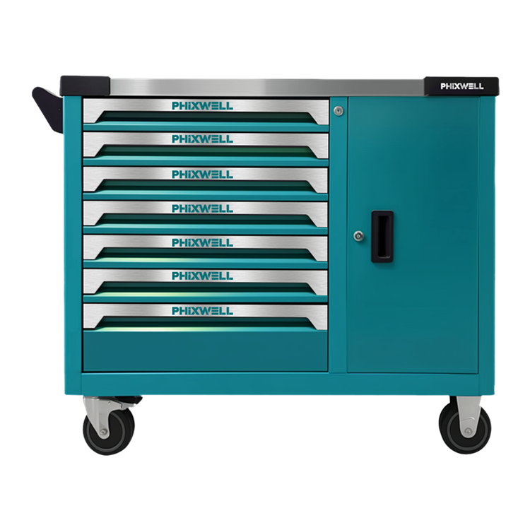 719514 PHIXWELL 7 drawers tool cabinet with side door