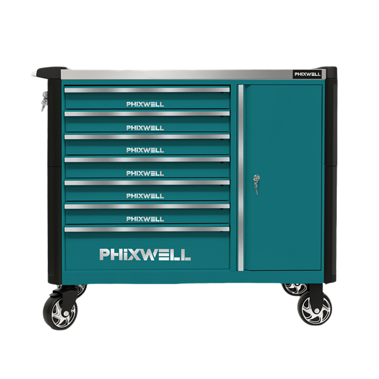 719516 PHIXWELL 7 drawer new model tool cabinet