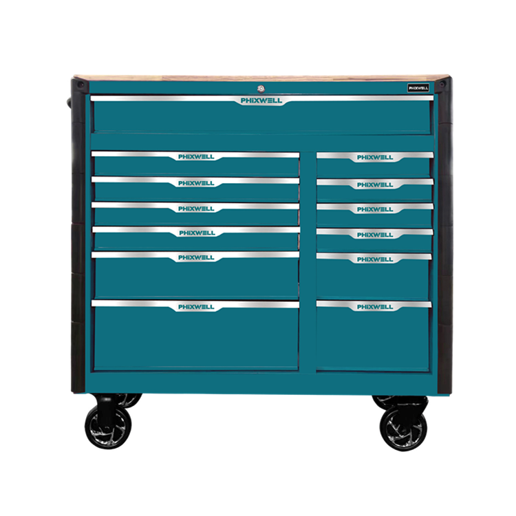 719518 PHIXWELL  13 drawers large tool cabinet 