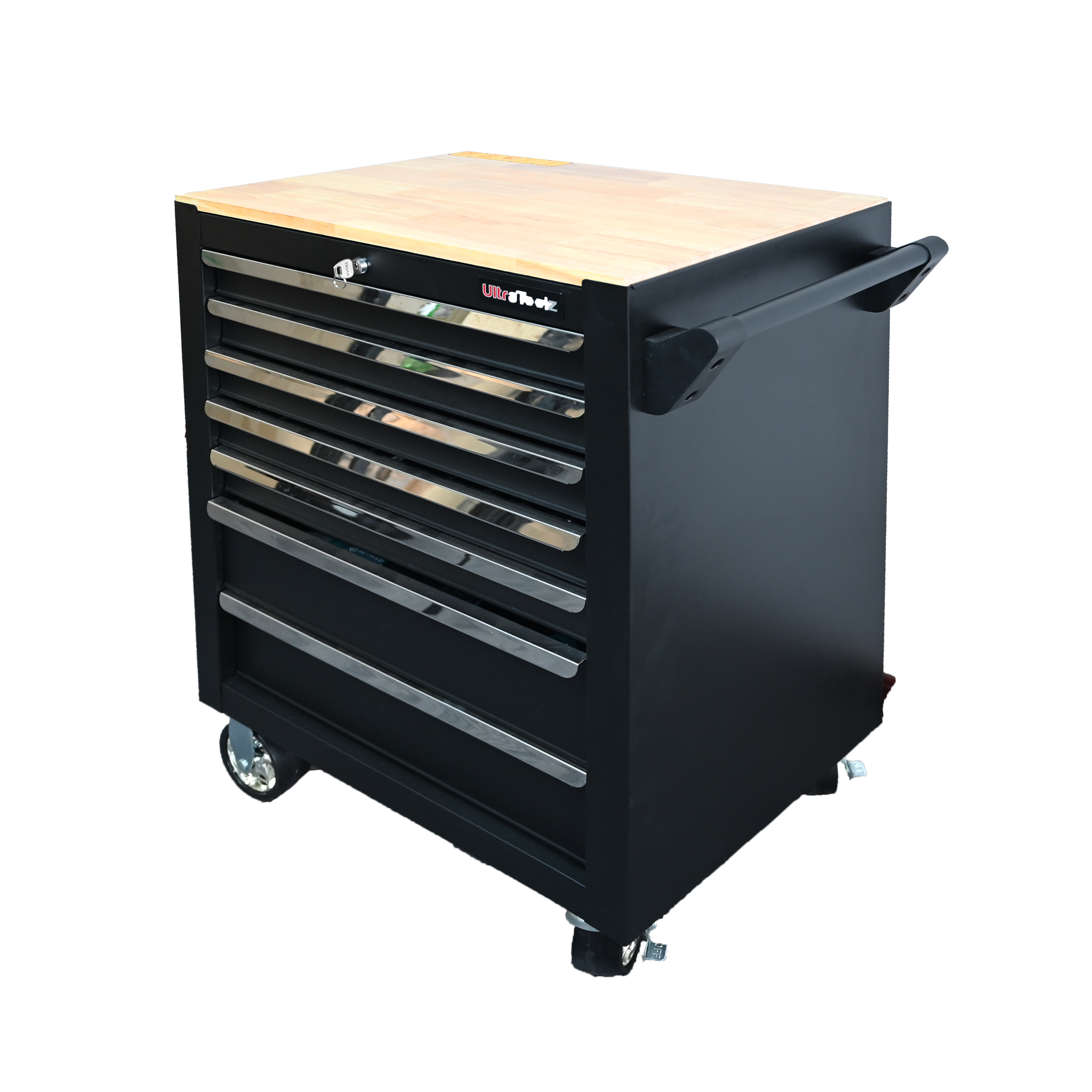 719506 PHIXWELL 7 drawers storage cabinet with wooden countertop