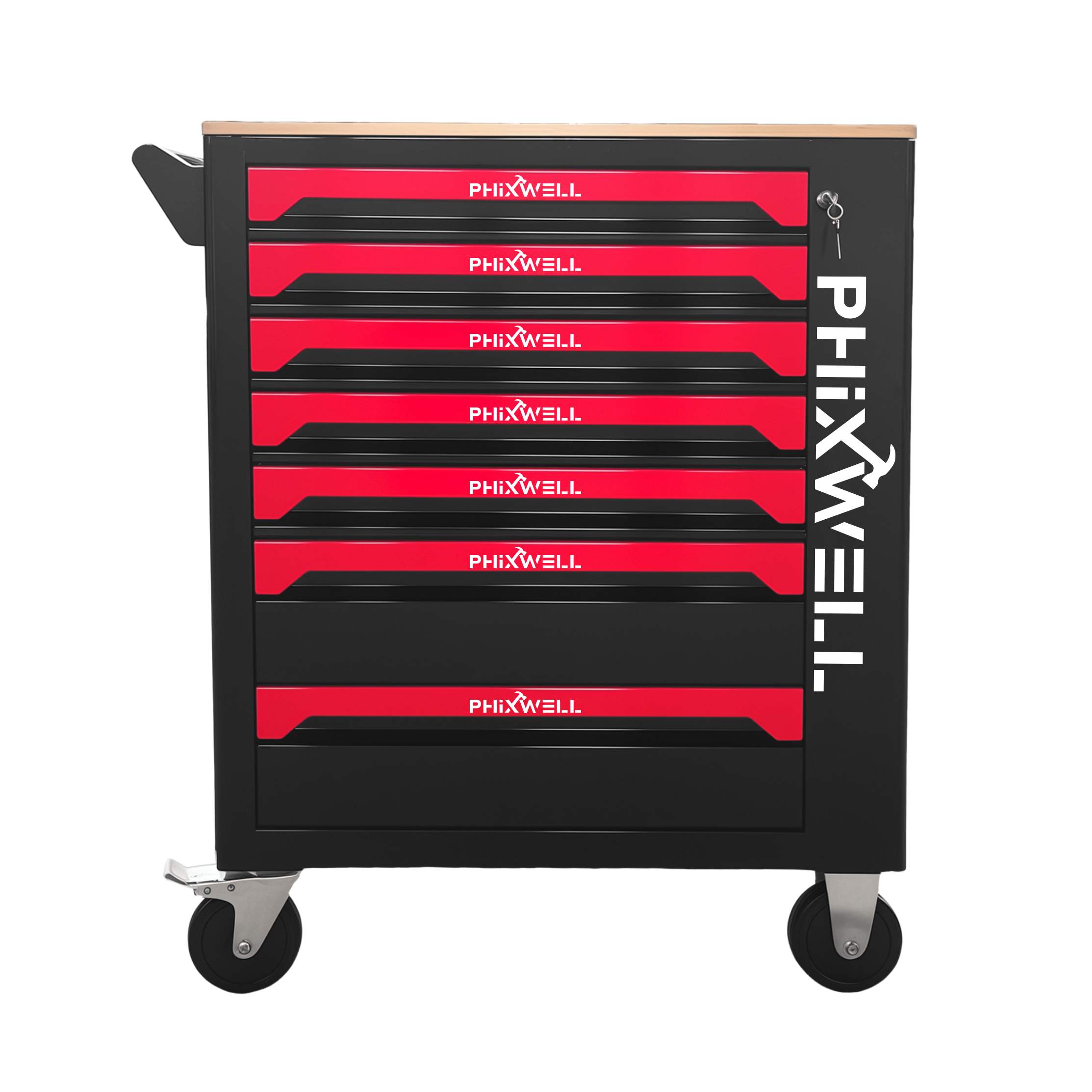 719507 PHIXWELL 7 drawers tool cabinet with countertop
