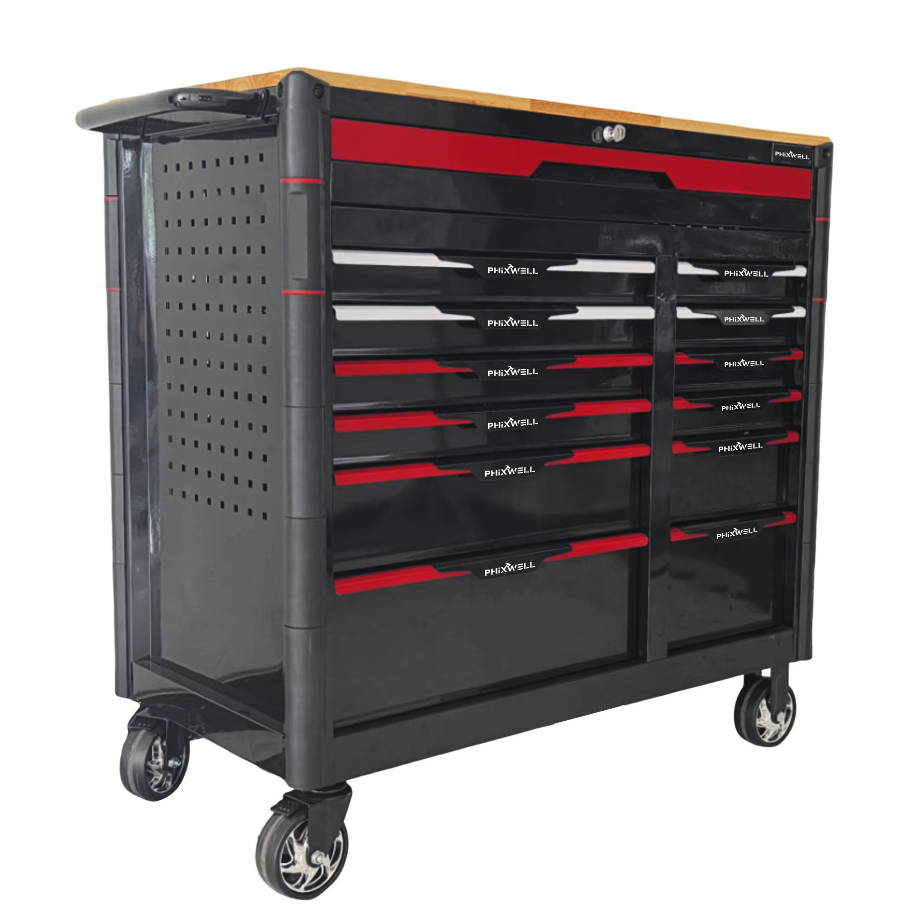 719518 PHIXWELL  13 drawers large tool cabinet 