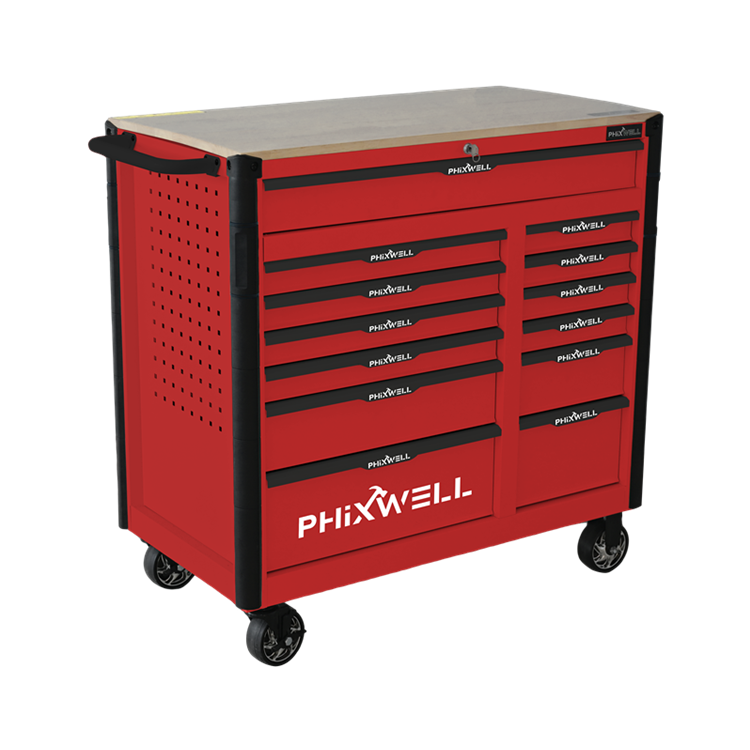 719518 PHIXWELL  13 drawers large tool cabinet 