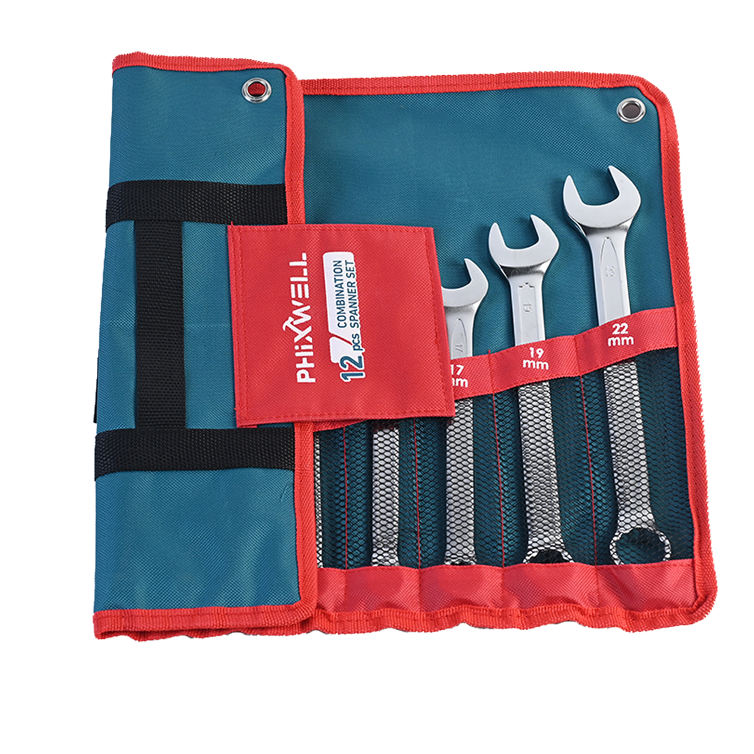 717533 PHIXWELL 12 PCS combination wrench set