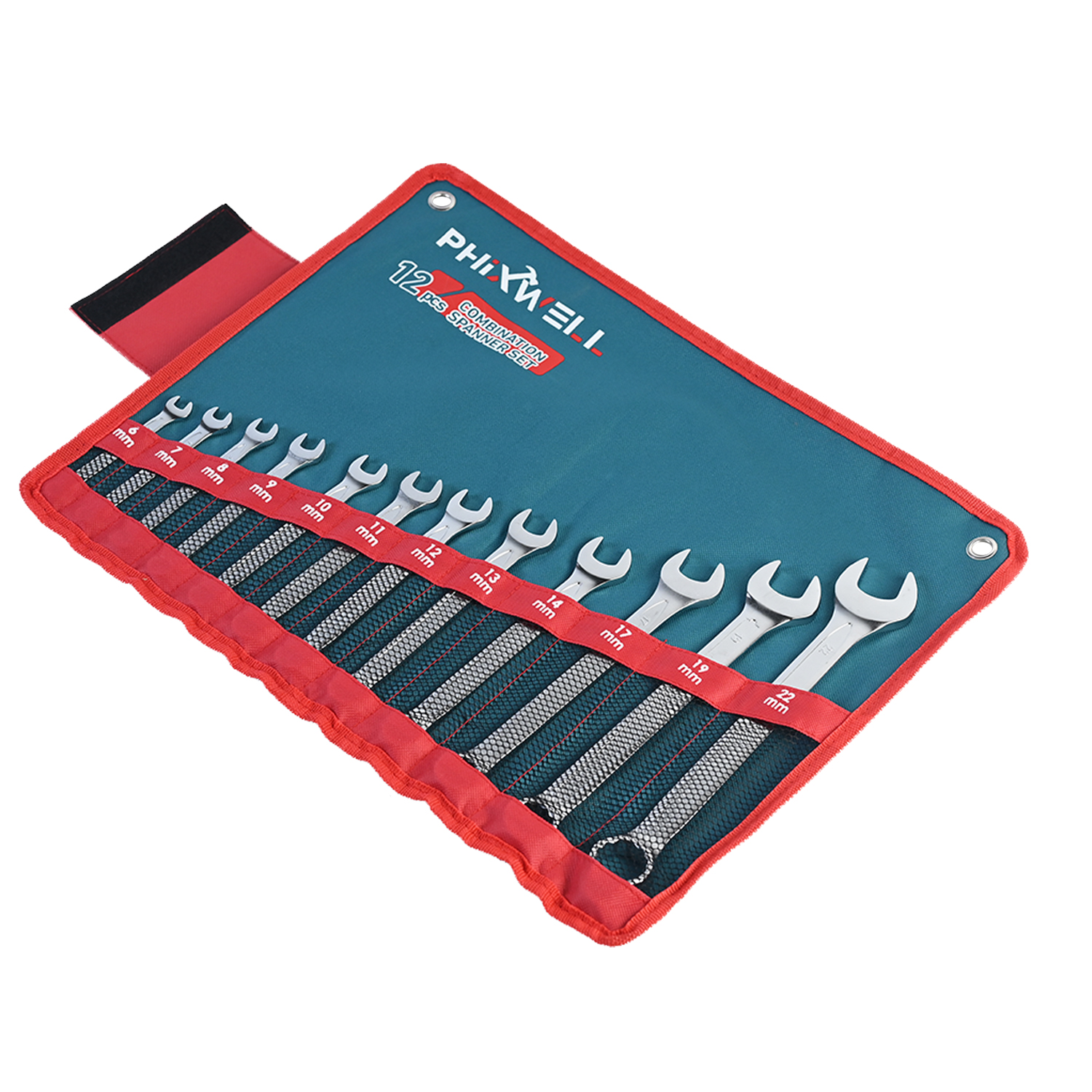 717533 PHIXWELL 12 PCS combination wrench set
