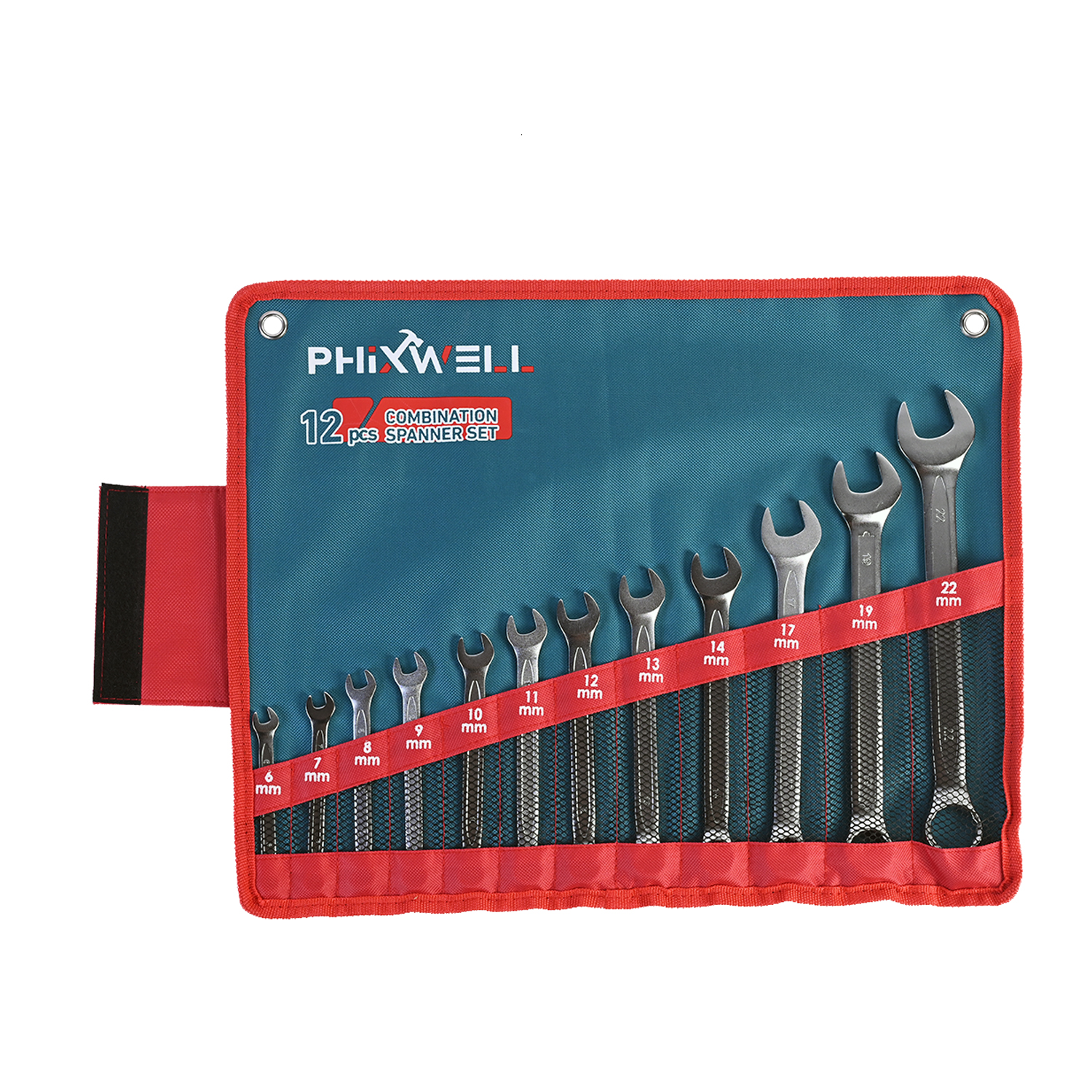 717533 PHIXWELL 12 PCS combination wrench set
