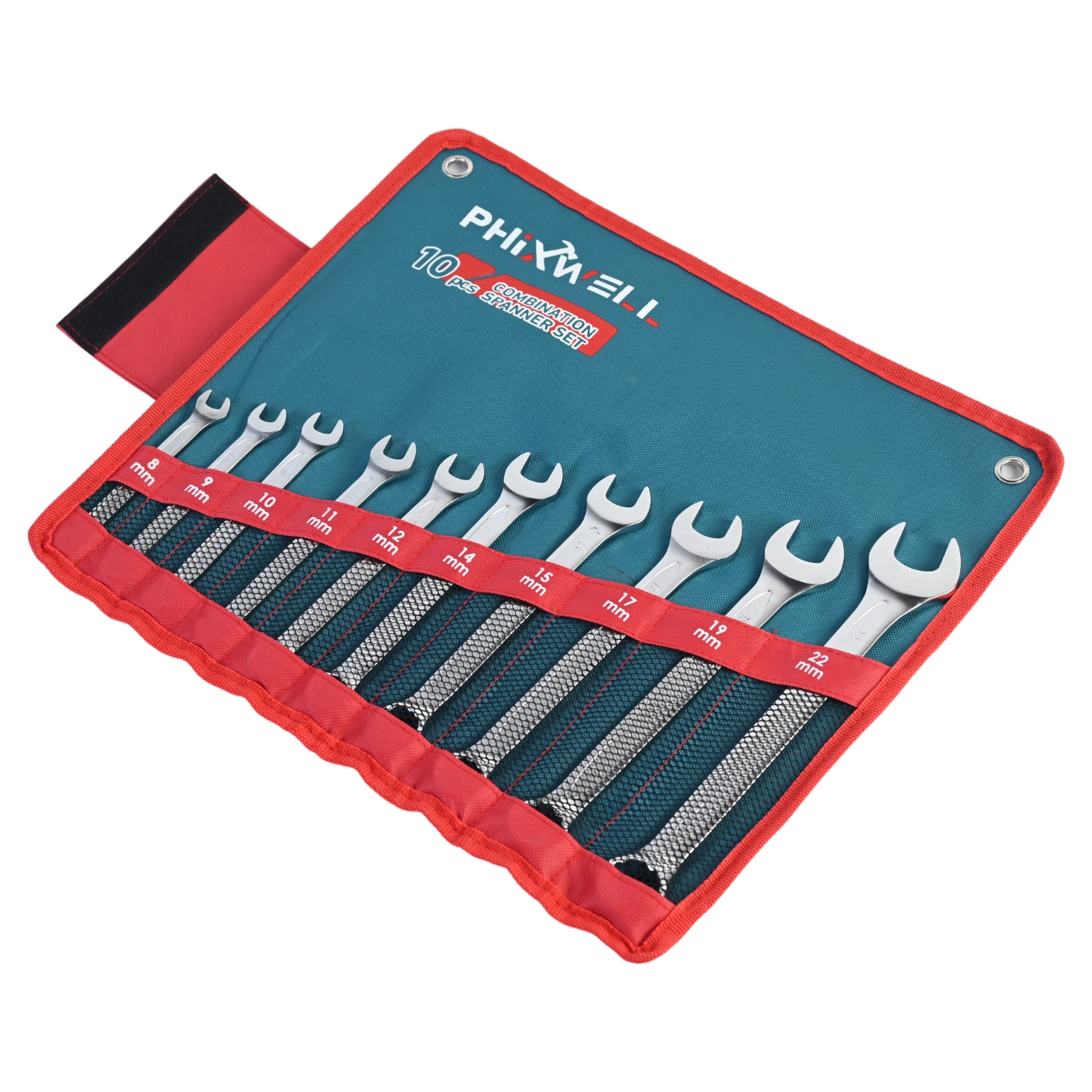 717532 PHIXWELL 10 PCS combination wrench set