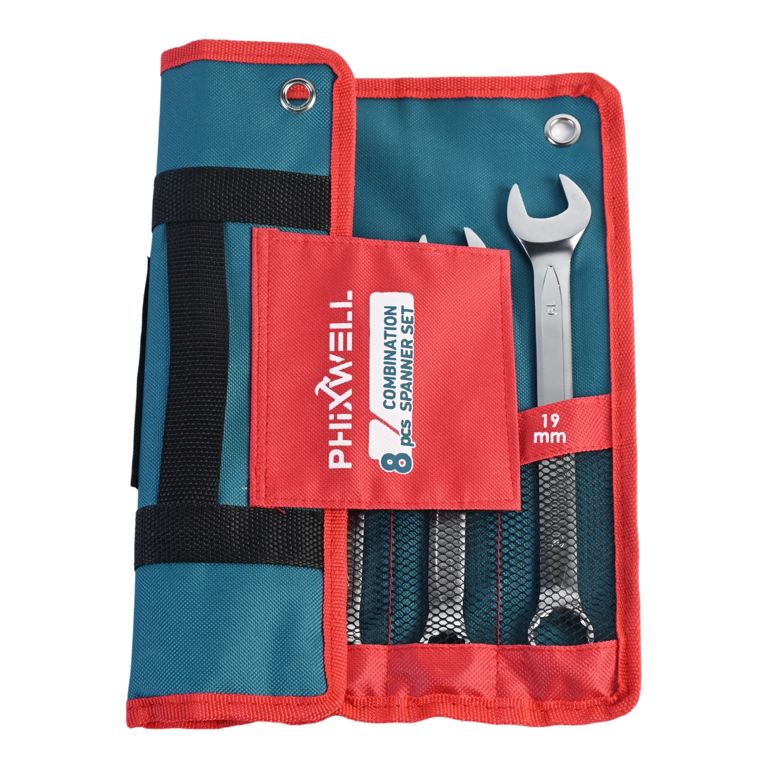 717531 PHIXWELL 8 PCS combination wrench set