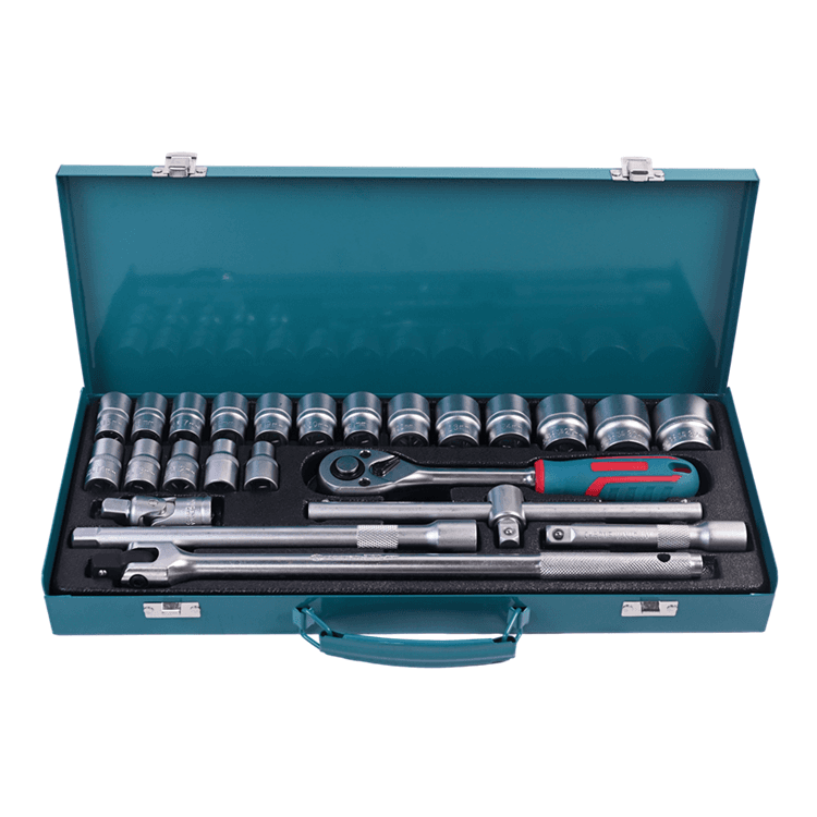 717304 PHIXWELL 24 PCS IRON BOX SOCKETS SET