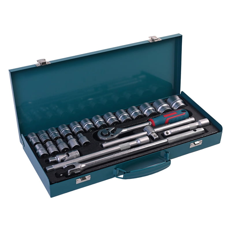 717304 PHIXWELL 24 PCS IRON BOX SOCKETS SET