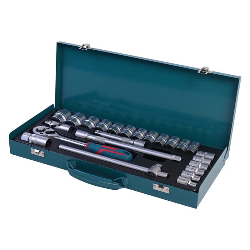 717305 PHIXWELL 24 PCS IRON BOX SOCKETS SET