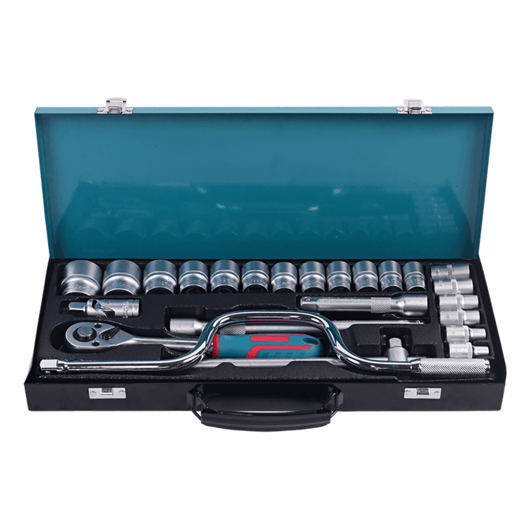 717306 PHIXWELL 24 PCS IRON BOX SOCKETS SET