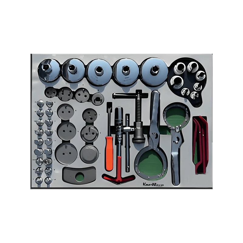 719509 PHIXWELL 7 drawers tool storage cabinet with 309pcs tool set